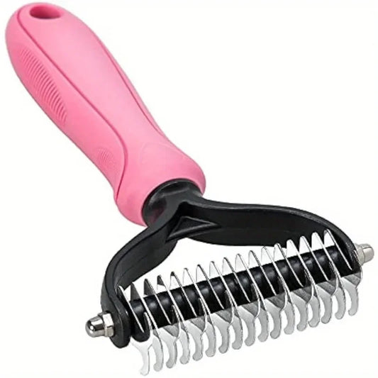 Double-Sided Undercoat Rake Brush