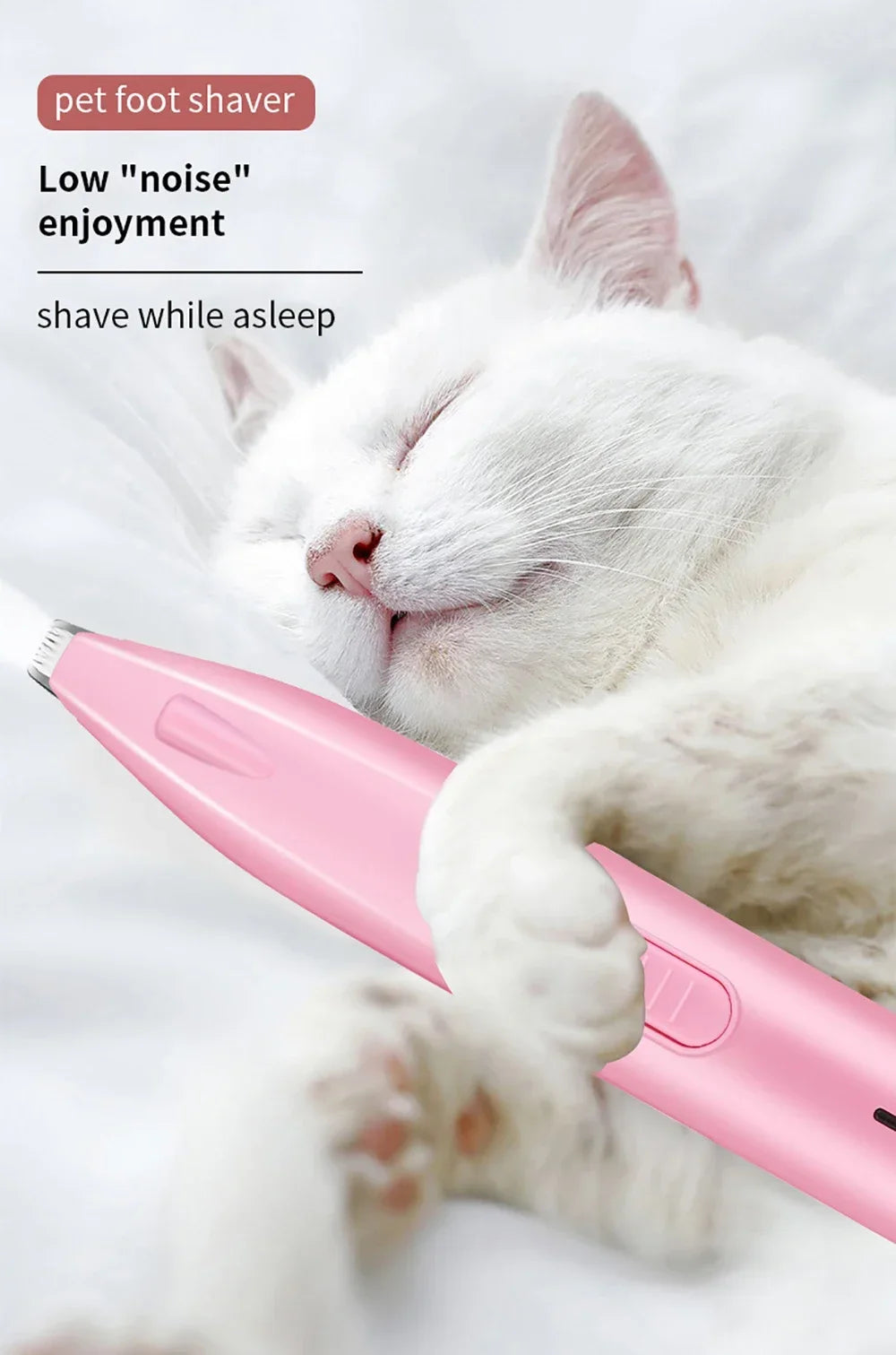 Professional Pet Foot Hair Trimmer & Cat Grooming