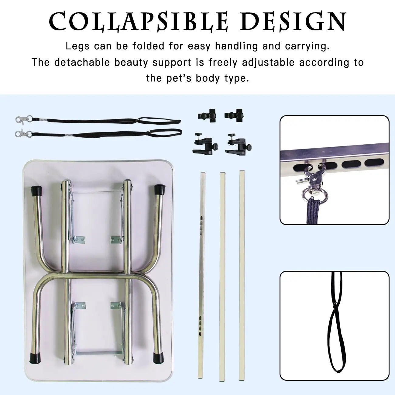 Professional Pet Grooming Adjustable Table